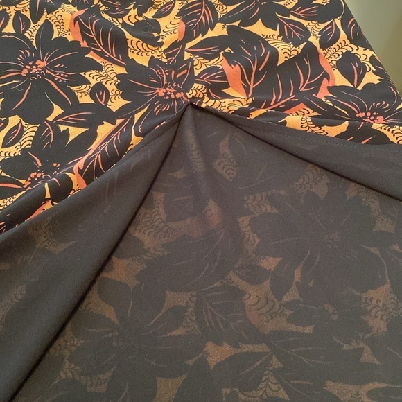 ASTR The Label Dark Romantic Sheer L/S Lined V Neck Empire Smocked Dress Sz M - Picture 8 of 11